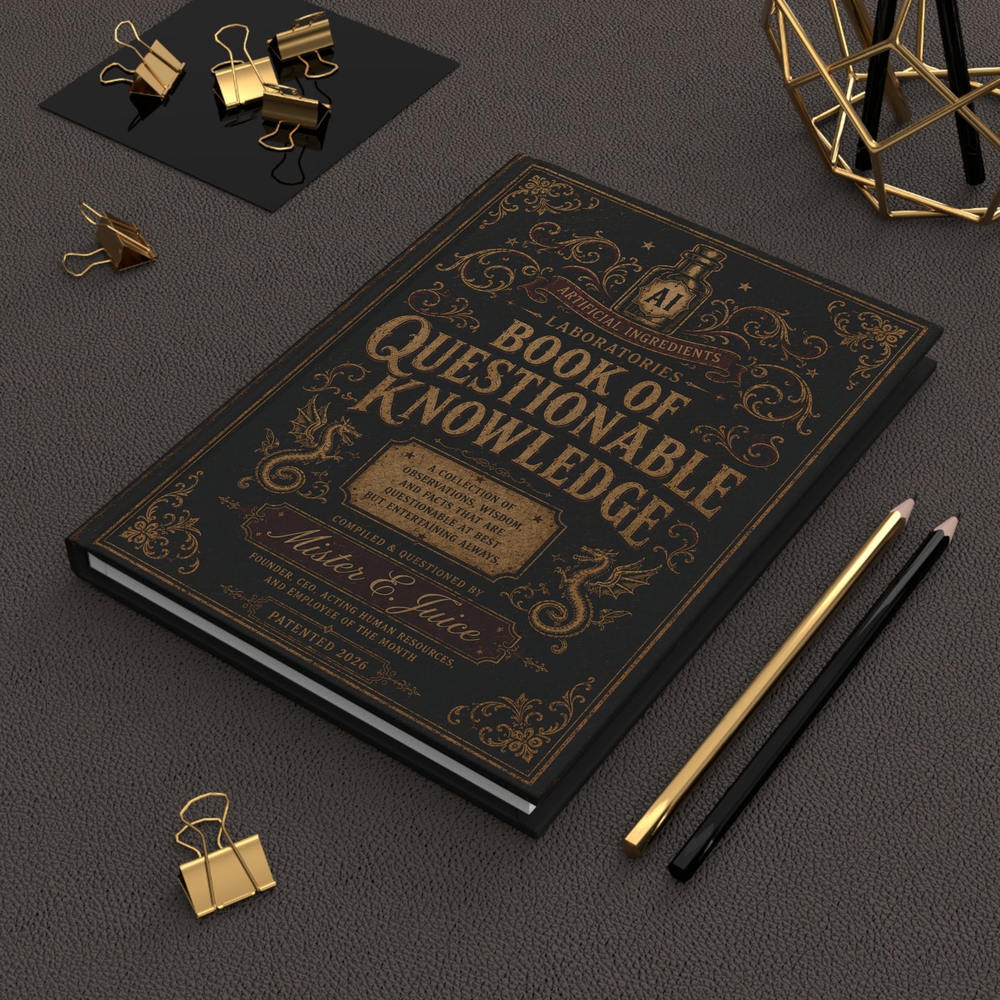 Book of Questionable Knowledge journal