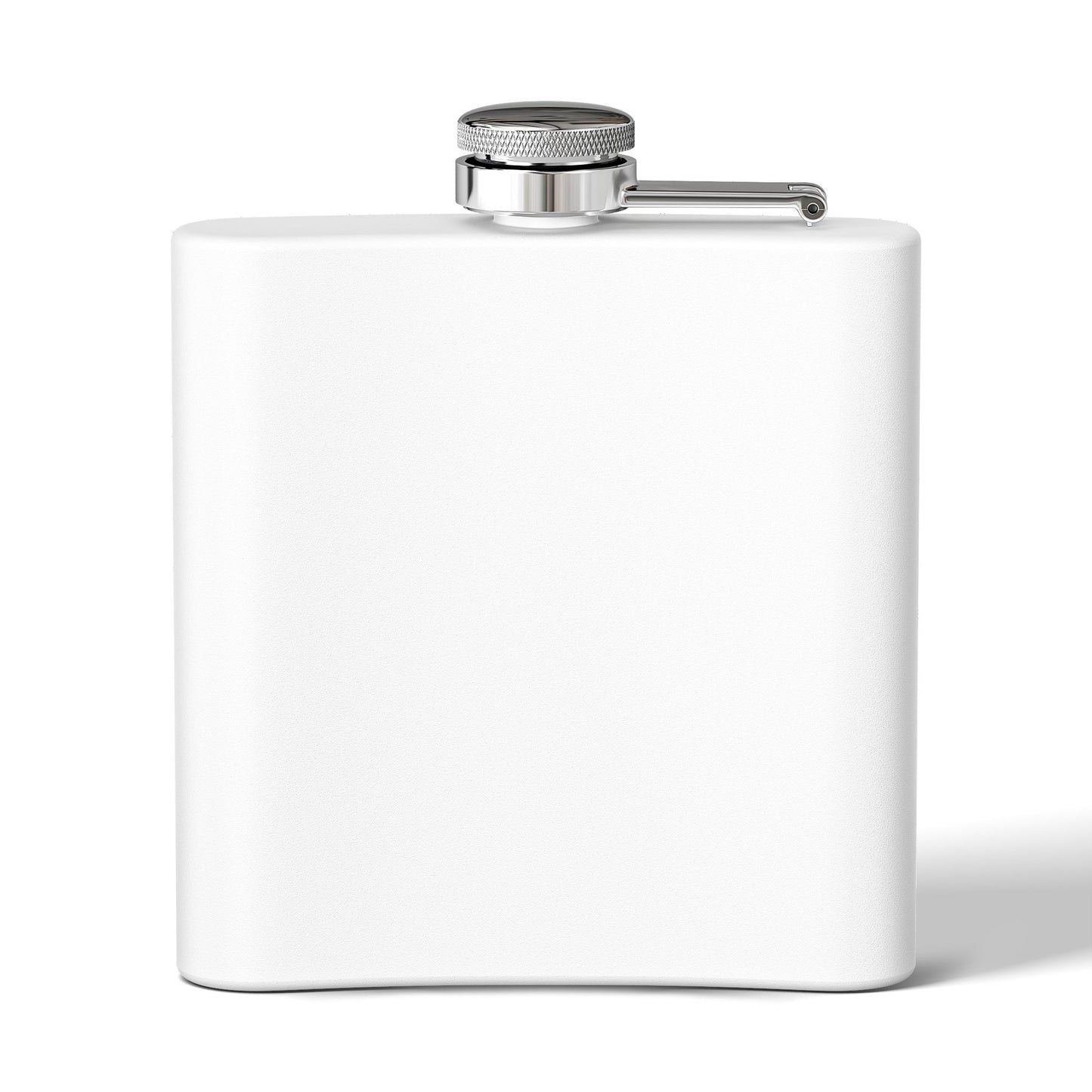 Stainless Steel Flask — “Artificial Ingredients: Bad Day Reset” Vintage Label Flask, 6oz