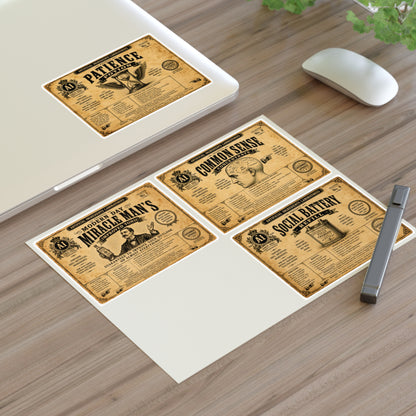 Artificial Ingredients Laboratories™ Collectible Apothecary Labels – Set No. 1 (4 Labels)