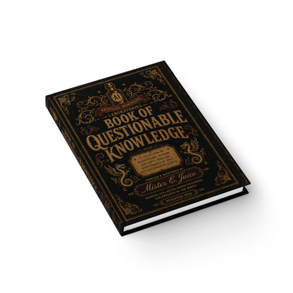 Book of Questionable Knowledge Journal | Vintage Apothecary Cover